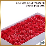 3 Layer Soap Flower 5 Layer Soap Flower Sunflower Soap Flower Carnation Soap Flower Hydrangea Soap F
