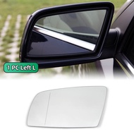 【Sleek】 For BMW 5 Series E60 E61 E63 E64 2003-2008 Left&Right Side Heated Wing Mirror Glass Wide Ang