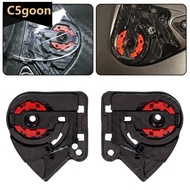 C5GOON Pair Motorcycle Helmet Shield Base Holder Replacement Visor Lock Base Parts Windscreen Holder
