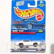 HW Hot Wheels Error Tampo Olds 442 Oldsmobile white 2000