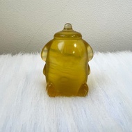 黃螢石布甸狗 | 水晶 | 水晶擺件 | 水晶卡通及動物