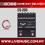 Boss EQ-200 Graphic Equalizer Pedal (EQ200)