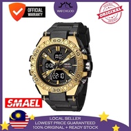 [Limited Promo FREE 1 WATCH] ORIGINAL SMAEL 8071 Sport Watch 50M Waterproof Original Sports Men Watc