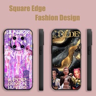 Casing For OPPO A53 Reno6z 6 Lite A78 A98 5G A3 Pro Reno 8t 4G golden kpop Demon Hunters Rumi Mira z