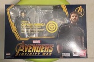 萬代 Marvel S.H.F SHF 復仇者聯盟 無限之戰 美國隊長 代理版 附爆炸特效 拆檢品