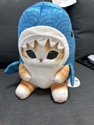 可愛貓咪鯊魚造型毛公仔