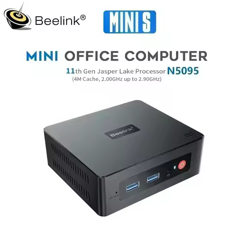 Beelink Mini S12 Pro N95 N100 Mini PC DDR4 8GB 256GB 16GB 500GB SSD Mini PC Gamer Beelink Intel Cele