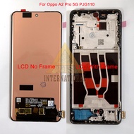6.7 "AMOLED ของแท้สำหรับ Oppo A2 Pro หน้าจอ PJG110 LCD 5G + สัมผัสสำหรับ OPPO A3 Pro China จอ5G แสดง