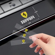 Car Metal Creative Stickers Waterproof Dirt-proof Car Logo Sticker for Ferrari Roma 488 Portofino F8