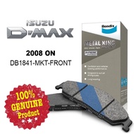 Original Bendix [DB1841MKT] Front Brake Pad - Isuzu D-Max 2008/Chevrolet Colorado