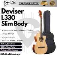 Deviser 39 inch Slim Body Classical Guitar L330 / Gitar Klasik ( L-330N / L330 / SLIMBODY )