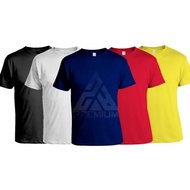 [READY STOCK] T-shirt Kosong/ Baju Kosong/ Plain T-shirt/ Unisex Tee/ T-shirt color/ berwarna 100% Cotton Dijamin Selesa