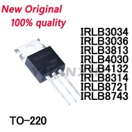 5PCS New Original IRLB3034 IRLB3036 IRLB3813 IRLB4030 IRLB4132 IRLB8314 IRLB8721 IRLB8743 TO-220 chi