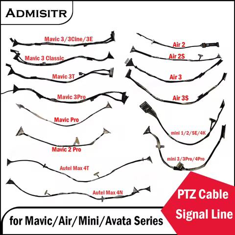 Gimbal Signal Cable for DJI MAVIC 3 Series Air 2/2S 3/3S Mini 1/2/SE/4K 3/3Pro/4Pro Autel Max 4T/4N 