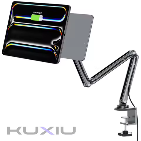 KUXIU Magnetic Charger Holder For iPad Air 11/13 M2/M3 ,iPad Pro 11inch 2nd/3rd, 12.9inch 3rd/4th/5t
