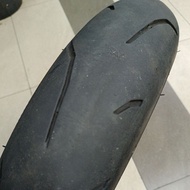 Tayar seken murah terpakai Michelin Power GP2 size 120/70-17