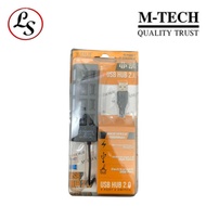 M-TECH USB HUB 4 PORTS USB 2.0 MTech M Tech Original