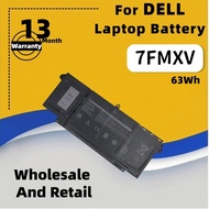 FRLESUI 7FMXV 9JM71 Laptop Battery For DELL Latitude 5320 7320 7420 7520 Series HDGJ8 MHR4G TN2GY 4M
