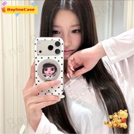 Hot Selling Ins Aesthetic Delicate Blythe+3D 360° Rotate Flip Cover Stand Phone Case Compatible With