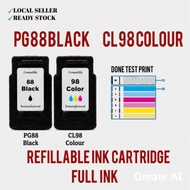Compatible 88 & 98 XL | XXL Refilled Ink Cartridge (Pixma E510, E610, E500, E600)