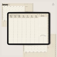 數碼 2023年全填寫電子手帳