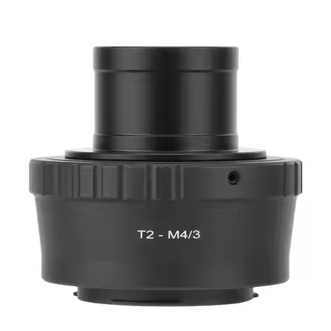 T2-M4/3 Adapter Ring M42x0.75mm Thread for 1.25 inch Eyepiece Diameter Telescope to Fit for Olympus 