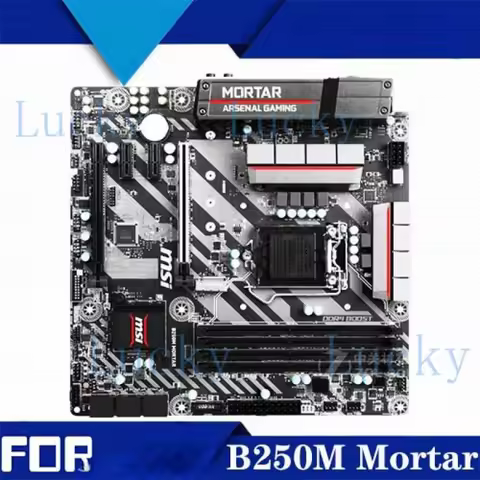 f For MSI B250M MORTAR Motherboard Intel B250 LGA 1151 DDR4 DVI Micro-ATX