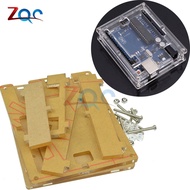 1set One set Transparent Box Case Shell for Arduino UNO R3 Acrylic Clear