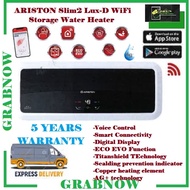ARISTON Slim2 20 Lux-D WiFi Storage Water Heater with WiFi (Voice control , Smart connectivity)/ FREE EXPRESS DELIVERY