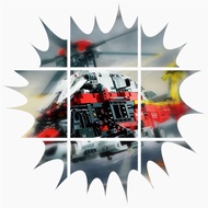 J2030 2001Pcs Airbus H175 Rescue Helicopter ( include Motor ) 74666 Building Blocks Toys