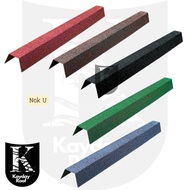 Nok U / Karpus / Wuwungan Atap Genteng Metal Pasir 0.3mm