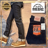 IRON HEART 666S-14 14oz Selvedge Denim Slim Straight Indigo [Direct from Japan]