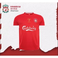 Genuine Product Of Liverpool FC | Lfc Classic retro Shirt | Jerseys Against Istanbul 2005 Liverpool 