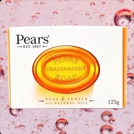(Bundle Of 4,1) Pears Pure 125g Gentle Transparent Soap 98% Pure Glycerin & Natural Oils Bar Soap Ba