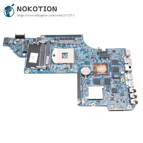 NOKOTION 665343-001 650799-001 641489-001 For HP Pavilion DV6 DV6-6000 Laptop Motherboard HM65 DDR3 