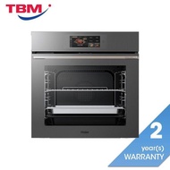 [Klang Valley Delivery Only] Haier HOQ-T9AVN8DG/EA Built In Steam Combi Oven 76L 60cm Dark Grey