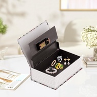 Diversion Book Safe, Transfer Book Safe with Security Combination Lock Safe Box for Money Simulated 