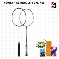 YONEX ASTROX LITE 27 i ASTROX LITE 45i ORIGINAL BADMINTON RACKET WITH BONUS BAG STRINGS GRIP