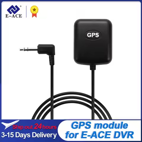 E-ACE GPS Module For Car DVR GPS Log Recording Tracking Antenna For Car Dash Camera A37/A37P/A38/A45