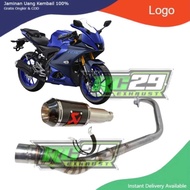 Exhaust exhaust Akrapovic Yamaha R15 V3 v4 New YZF-R15 1 set exhaust
