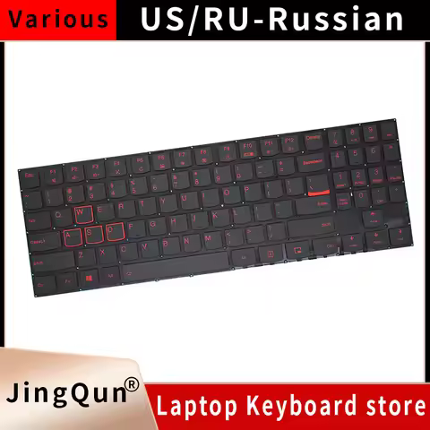 US New Spanish backlit keyboards for Lenovo Y520 Y520-15IKB Y720 Y720-15IKB English keyboards SN20M2