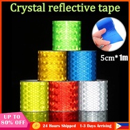 Car Reflective Sticker / Bicycle Self-adhesive Decor Tape / Safety Warning Reflector Protect Strip