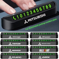 Mitsubishi Car Temporary parking mobile phone mobile phone moving car number plate car decoration At