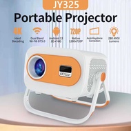 JY325 Android Projector 4K Smart Projector Portable Home Cinema Office Projector