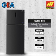 GEA G2HD-448 Kulkas 2 Pintu [448 L] Inverter No Frost - Garansi Resmi