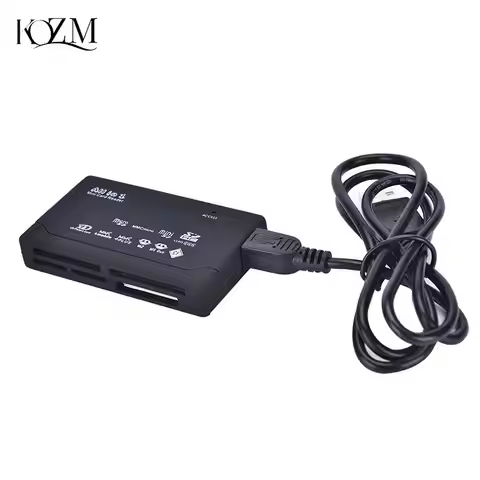 All In One Memory Card Reader USB External SD SDHC Mini Micro M2 MMC XD CF 4 Colors 6.9 X 4 X 1.2cm