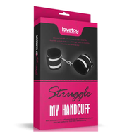 lovetoy - 黑銀色手銬 成人用品 情趣用品 性用品 SM用品
