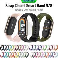 (Expert) Mi Band 9 Strap Mi Band 8 Plain Strap Xiaomi Smart Band 9/8 Strip Hematacc