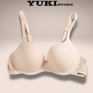Áo Ngực Su Đúc Dây Lưng Phối Lưới Mềm Mại Co Dãn Thoáng Mát YUKI STORE 111