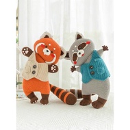 DIY Cute Bear Fox Mink Crochet Material Package - Meaningful DIY Handmade Gift [With Instructions]